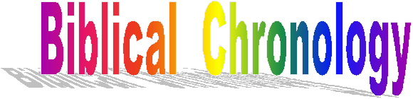 Biblical Chronology - Bible Time